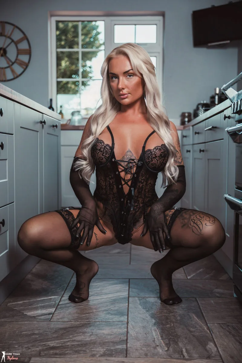 Charlotte Stevens Goth Gourmet More Than Nylons - Empire Models – photo 3