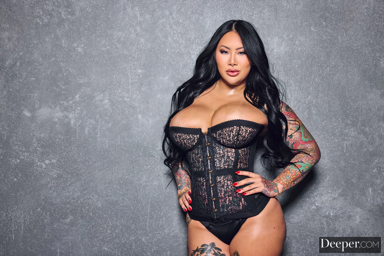 Kazumi and Connie Perignon Bare Witness Deeper - Empire Models – photo 8