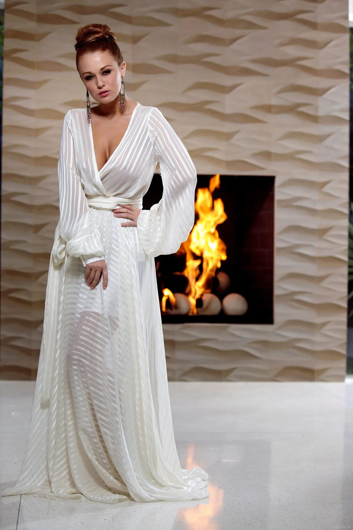 Leanna Decker Fireplace - Empire Models