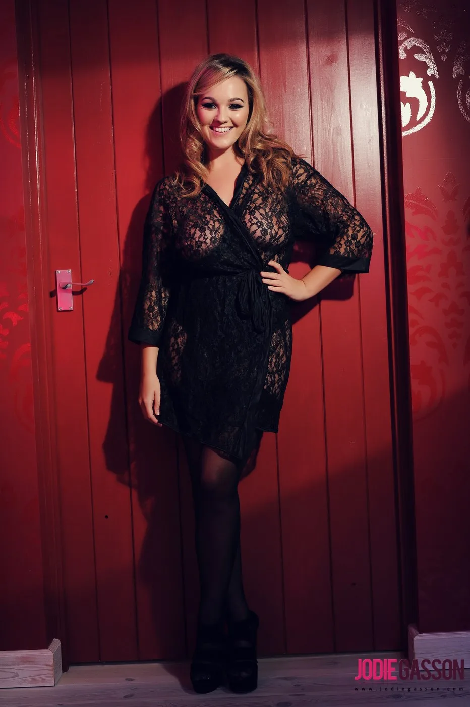 Jodie Gasson Sexy Black - Empire Models