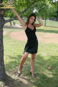 Annabelle Angel Black Dress