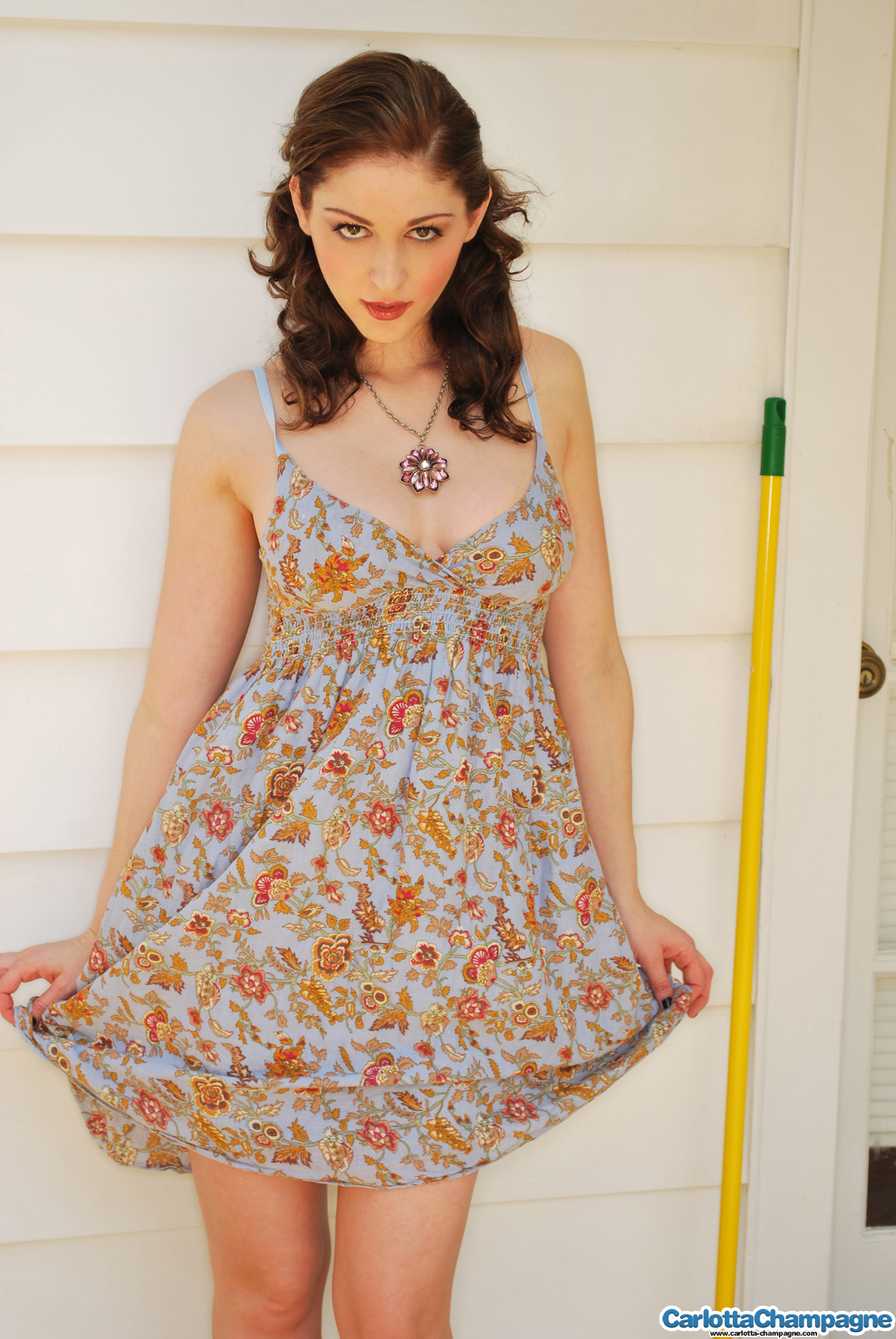 Carlotta Champagne Sundress