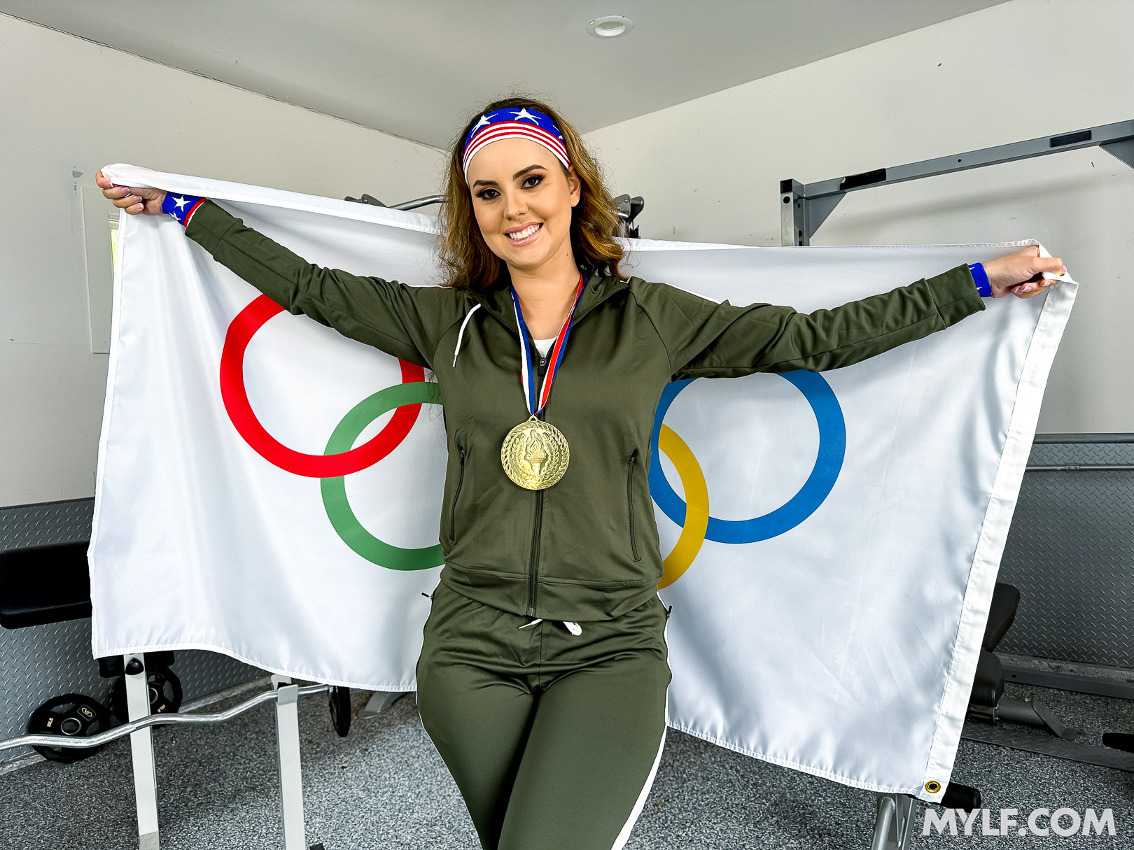 Jessie Rogers PAWG Legend Jessie Rogers Gets a Fucking Training for the Olympics MYLF