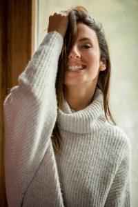 Katey Sweater Tits PlayboyBaby it’s cold