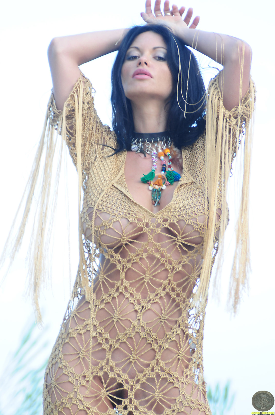 Veronica Zemanova Mesh Top