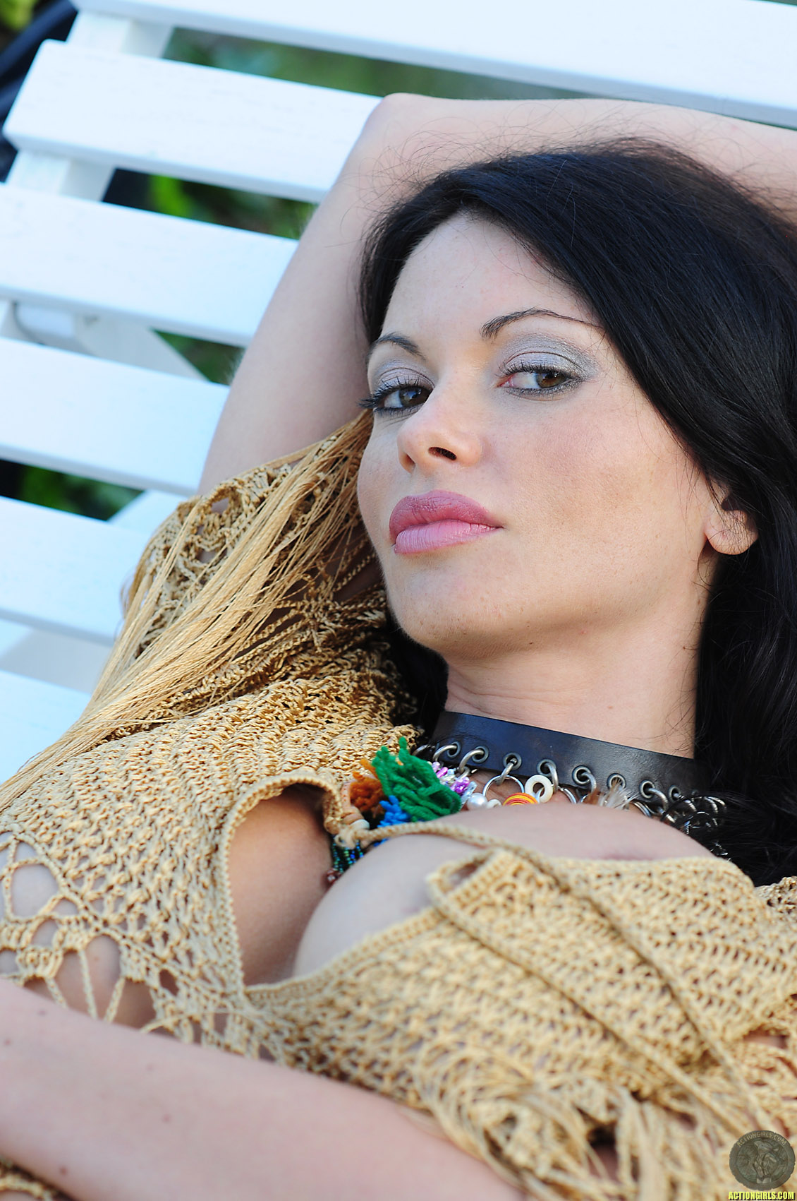 Veronica Zemanova Mesh Top